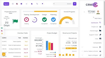 Project Management Dashboard Bootstrap 5 Admin Template with RTL Theme