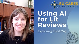 How to Use AI for Research: Elicit.org for writing a literature review