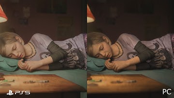 The Last of Us Part 1 - PS5 vs PC Ultra Settings Graphics Comparison [4KHD]