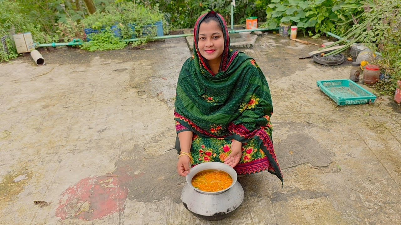 গরুর পায়া রান্না করে বাবার বাড়ির সবাইকে খাওয়ালাম! 🥰