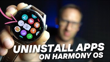 How to Uninstall Apps on Huawei Watch 3 with HarmonyOS ⌚