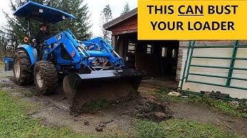 How to break your loader - Tractor loader mistakes that your warranty won