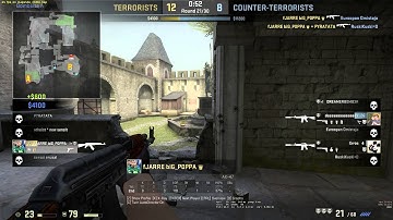 [CS:GO] de_cbble Angles: 101 [1V5 ACE CLUTCH]