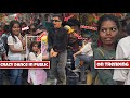 Crazy dance in publicon trending songsepic reactionpublic reaction prank