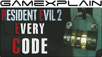 Resident Evil 2 Remake - How to Unlock Every Safe & Lock - GUIDE