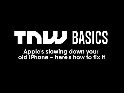 How to stop Apple from throttling your ageing iPhone | TNW
