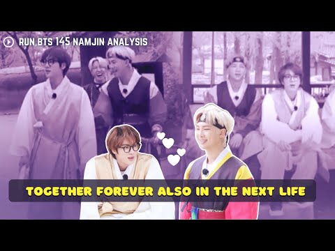 NamJin Analysis: Run BTS 145 (Namjoon’s affection towards Seokjin) [ENG/INDO SUB]