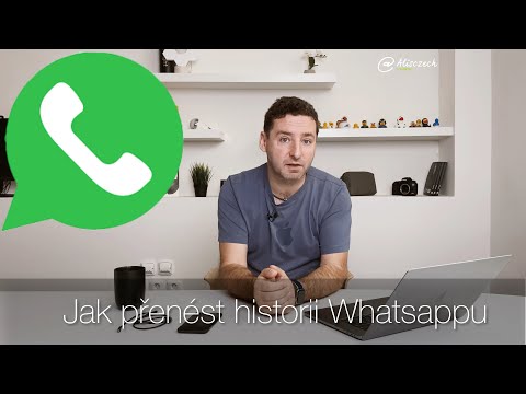 Video: Jak exportuji historii chatu WhatsApp?