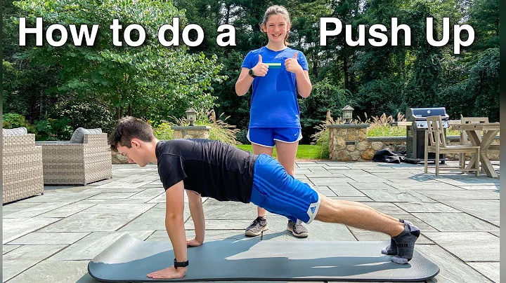 How to Do Push Ups for Beginners and Kids | PERFECT PUSH UP IN MINUTES
