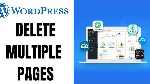 How to Delete More Than One Page in WordPress Website ll Delete Multiple Pages in Wordpress