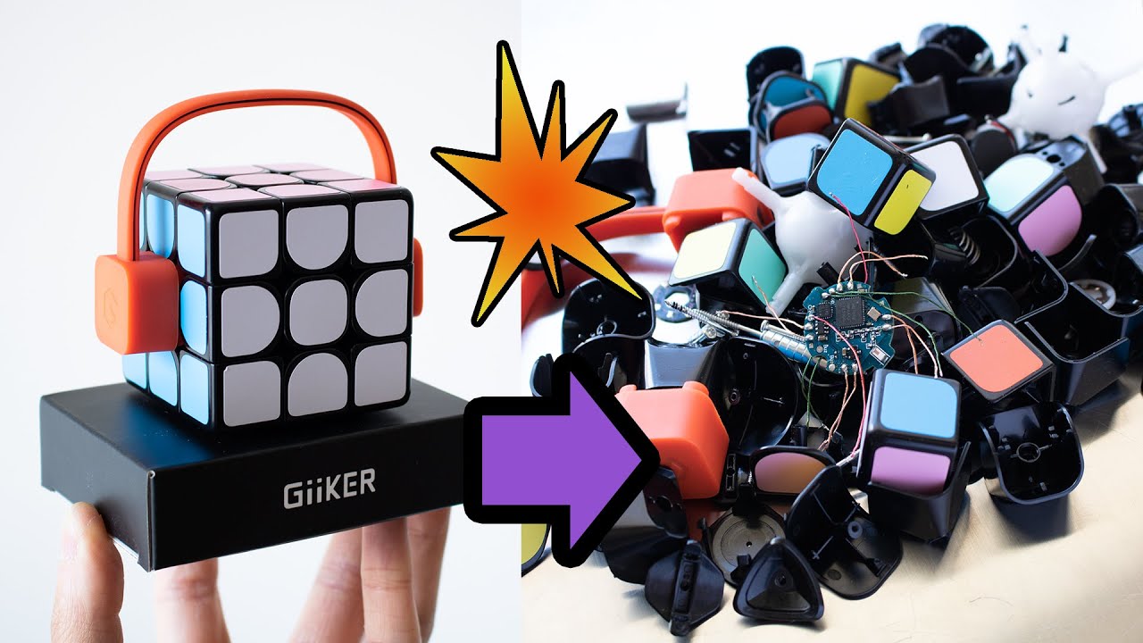 Inside of a smart Rubik's - Giiker Supercube Teardown 