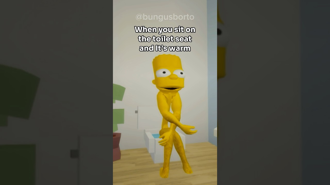When you sit on a warm toilet seat shorts roblox bungus 