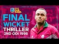 Final Wicket THRILLER! | Classic Match Highlights | Windies v England 1998