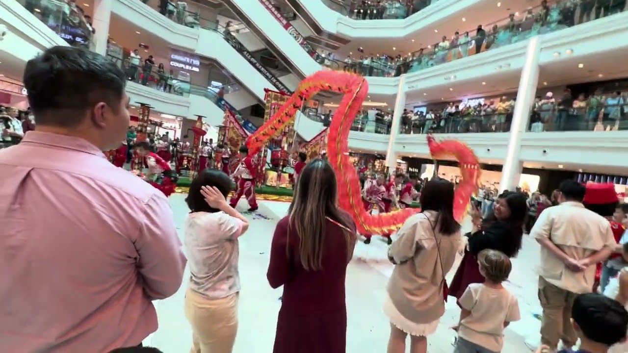 Dragon dance, Plaza Singapura Dhoby Ghaut Chinese new year 2026 By Yi Wei Singapore 