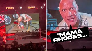 😨FULL UNCENSORED! The Rock almost Killed Cody Rhodes on WWE RAW