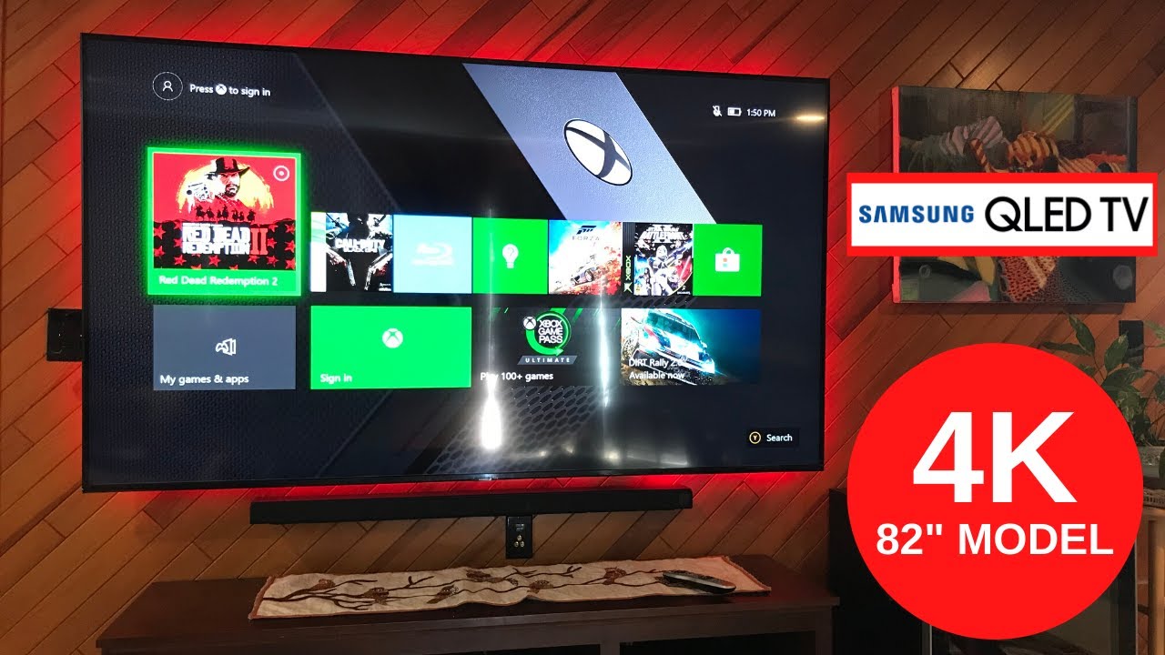 Samsung 82" Q70 UHD 4K LCD TV Review YouTube