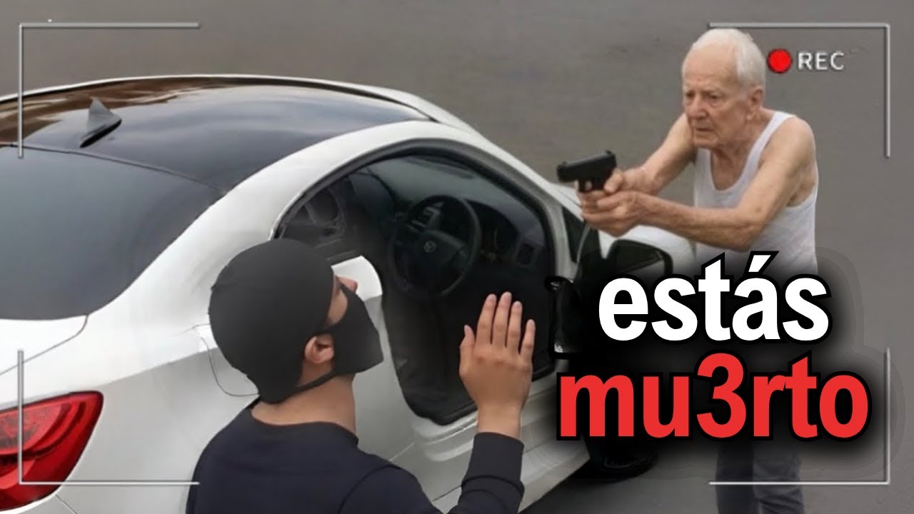 Cuando Delincuentes Se Metieron Con Los ANCIANOS Equivocados...