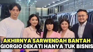Download Lagu HEBOH‼️SARWENDAH BANTAH GIORGIO DEKATI HANYA UNTUK BISNIS MP3 Download Lagu HEBOH‼️SARWENDAH BANTAH GIORGIO DEKATI HANYA UNTUK BISNIS MP3