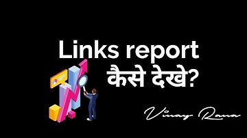 Links Report in Google Search Console — Vinay Rana