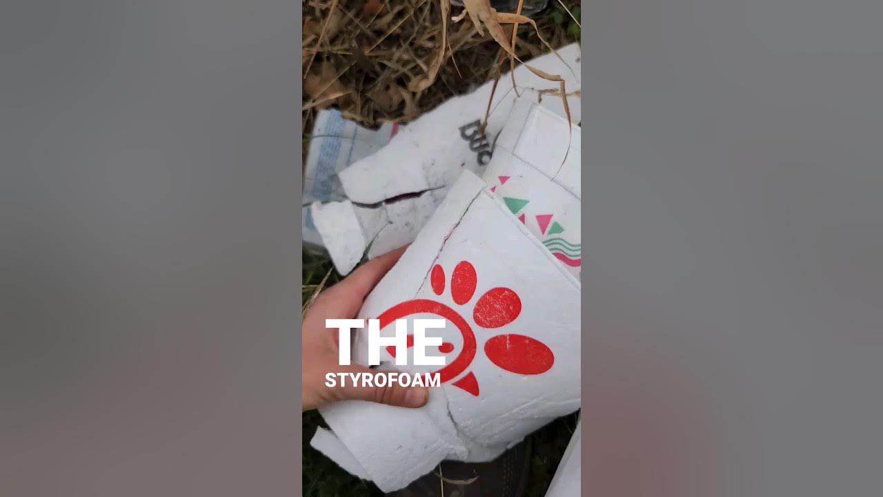 How many non recyclable, non biodegradable styrofoam cups do Americans throw away a year? YouTube