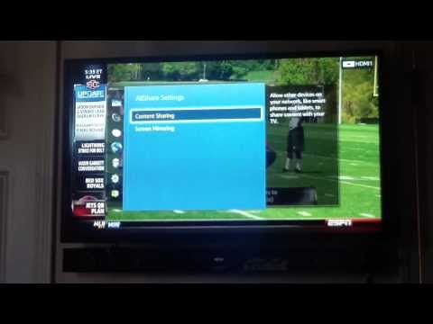 2013 Samsung Smart Tv Screen Mirroring A S4 With No Dongle Mirror