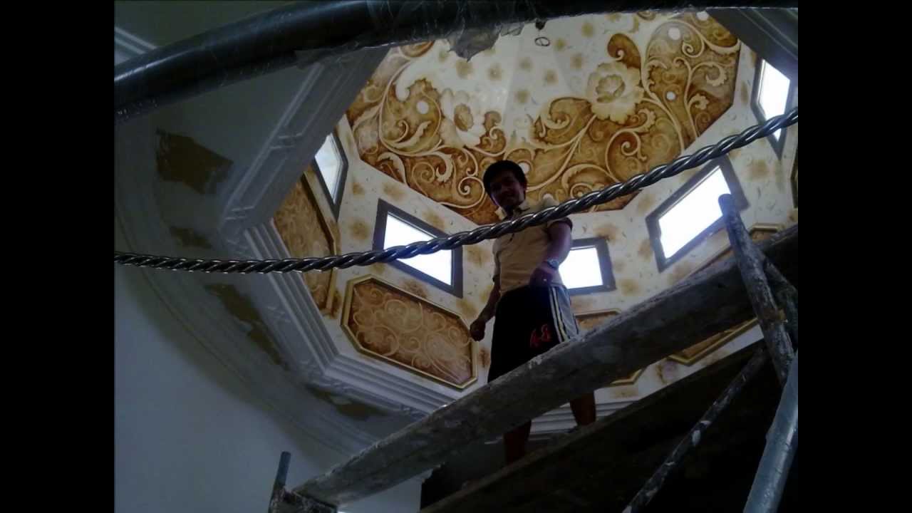 wall painting and design - YouTube