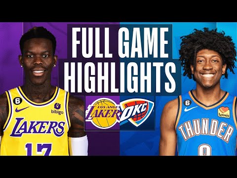 Los Angeles Lakers vs. Oklahoma City Thunder Full Game Highlights | Mar 1 |  2022-2023 NBA Season's Avatar