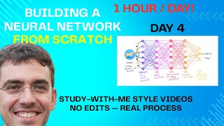 Day 4 – Completed Building a Neural Network from Scratch  (1 Hour a Day Challenge)
