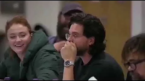 Kit Harington reaction to learning Jon kills Daenerysvia @thronesmemes