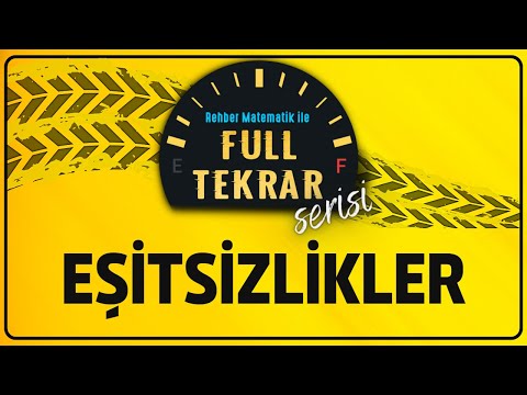 EŞİTSİZLİKLER | FULL TEKRAR SERİSİ | Rehber Matematik