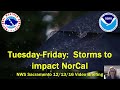 Weather Briefing for Dec 13-16, 2016