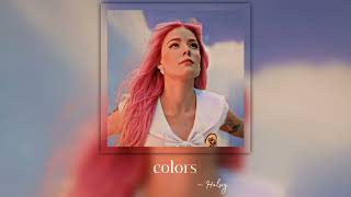 colors - Halsey • ( speed version/reverb ) • ♡ Resimi