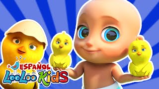 Los Pollitos Dicen Pio Pio de LooLoo Kids en Español  ¡Una Hora de Diversión para Niños!