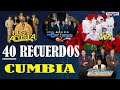 LOS TEMERARIOS, LOS ACOSTA, BRYNDIS, BYBYS SUS MEJORES ÉXITOS ~ 40 RECUERDOS DEL AYER  CUMBIA