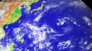 The 2021 typhoon season in the western North Pacific