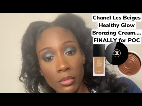 Chanel bronzer review  Les Beiges Healthy Glow Bronzing Cream