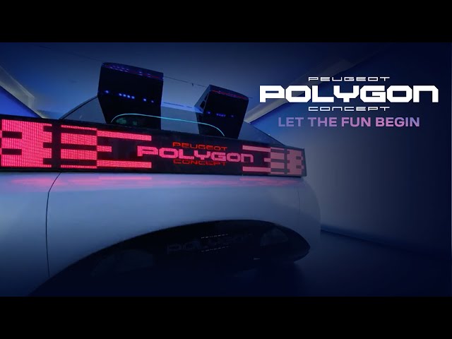 Peugeot Polygon Concept | Let the fun begin