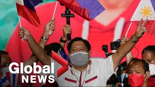 Philippines election: Ferdinand Marcos Jr. leading in polls