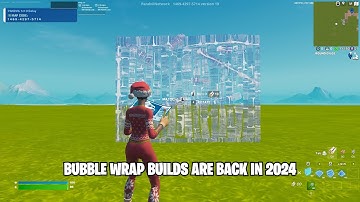 (UPDATED 2024) HOW TO GET BUBBLE WRAP BUILDS IN FORTNITE CHAPTER 5 SEASON 1