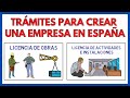 TRÁMITES para CREAR una EMPRESA en ESPAÑA 📑 | Economía de la empresa 166#