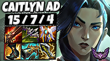 Caitlyn vs Lucian [ ADC ] Lol Korea Master Patch 25.18