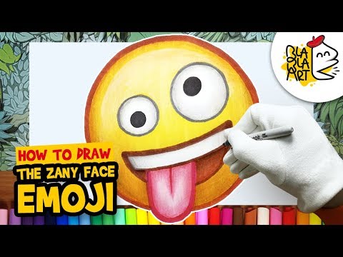 how-to-draw-the-zany-face-emoji-|-funny-emoji-drawing-step-by-step-easy-for-kids-|-blabla-art