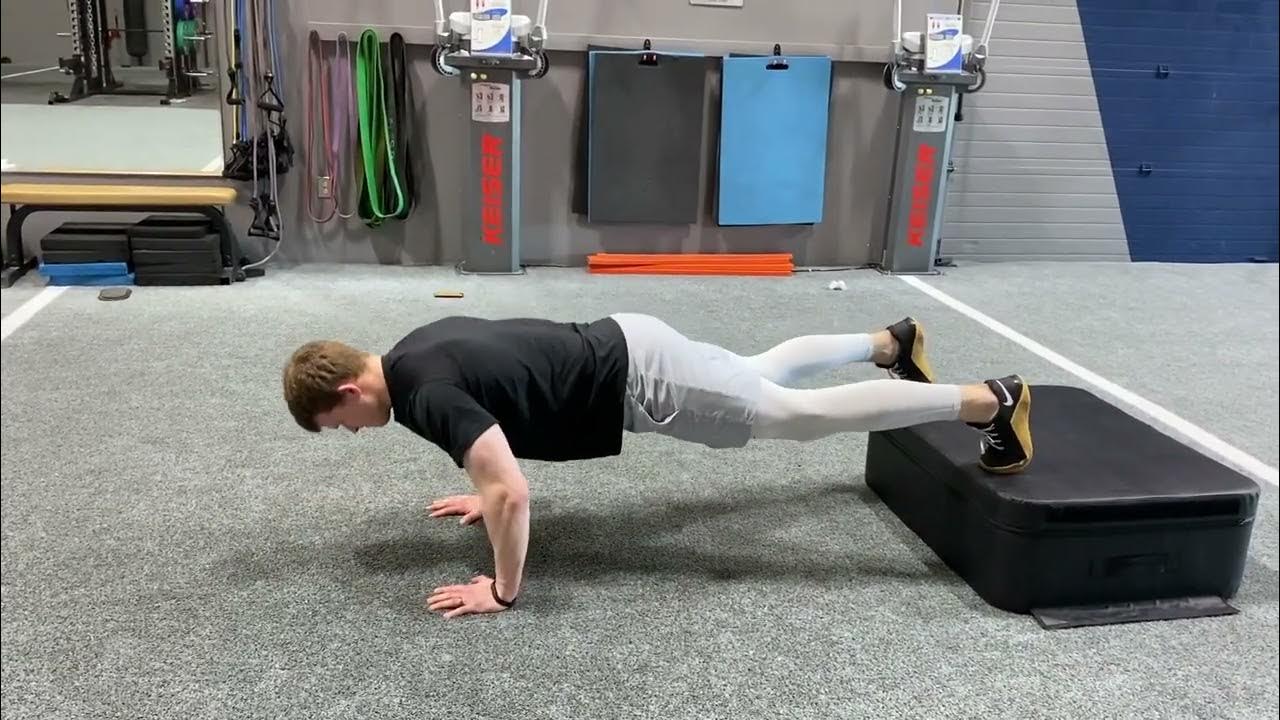 Feet Elevated PushUp YouTube