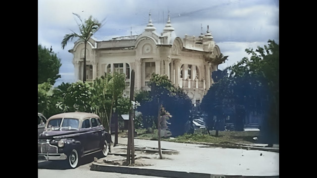 Uberlândia em 1941 - colorizado e restaurado com inteligência artificial (4K, 60 fps)