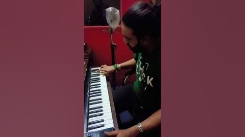 Amrat Ali Abbi Khan keyboard player work with Joji Ali Khan studio Lahore