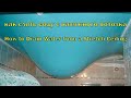 Как СЛИТЬ Воду С НАТЯЖНОГО Потолка - How to Drain Water from a Stretch Ceiling