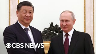 China's Xi Jinping meets with Putin in Russia for the first time since war in Ukraine began