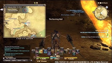 Final Fantasy XIV A Realm Reborn - Gold Ore & Darksteel Ore Mining Spots and Time