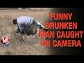 Funny act by a drunken man in Vikarabad 