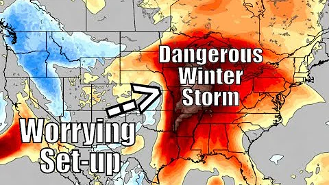 A Large and Dangerous Winter Storm is Coming ~ Heavy Snow, Flooding Rain, Tornadoes and more - DayDayNews